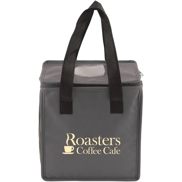 8" x 8.5" x 6" two-toned insulated lunch tote; includes business... from ASI 75731 PWS / Pacific Western Sales/PWS