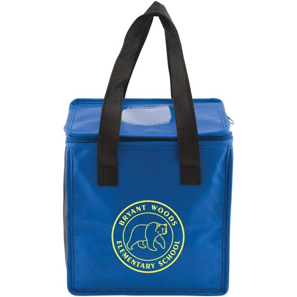 8" x 8.5" x 6" two-toned insulated lunch tote; includes business... from ASI 75731 PWS / Pacific Western Sales/PWS