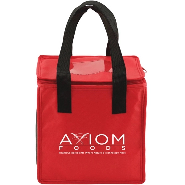 8" x 8.5" x 6" two-toned insulated lunch tote; includes business... from ASI 75731 PWS / Pacific Western Sales/PWS