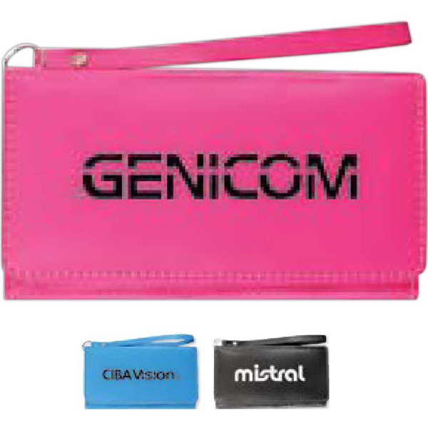 Leather-like cell phone wallet.... from ASI 47700 ZZ MERGED - Crown/IMAGEN Brands