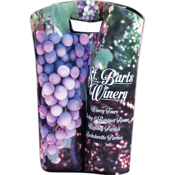 Foam tote for two wine bottles.... from ASI 56100 Gemini Ind Inc / Cool Color Line