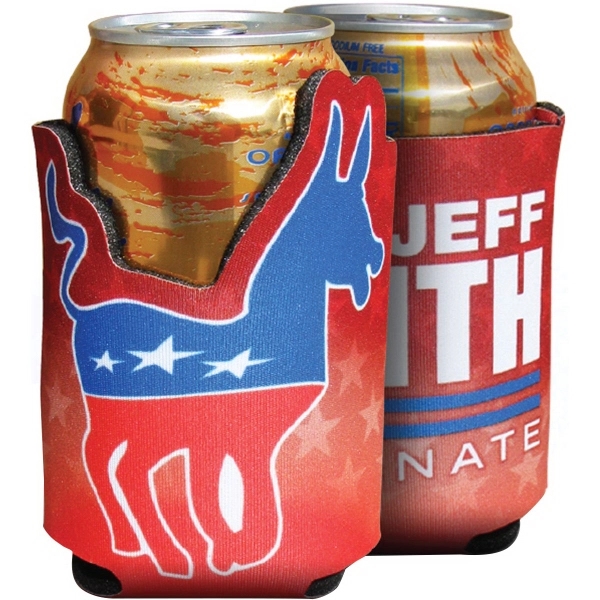 Custom shaped drink insulator with full color imprint... from ASI 56100 Gemini Ind Inc / Cool Color Line