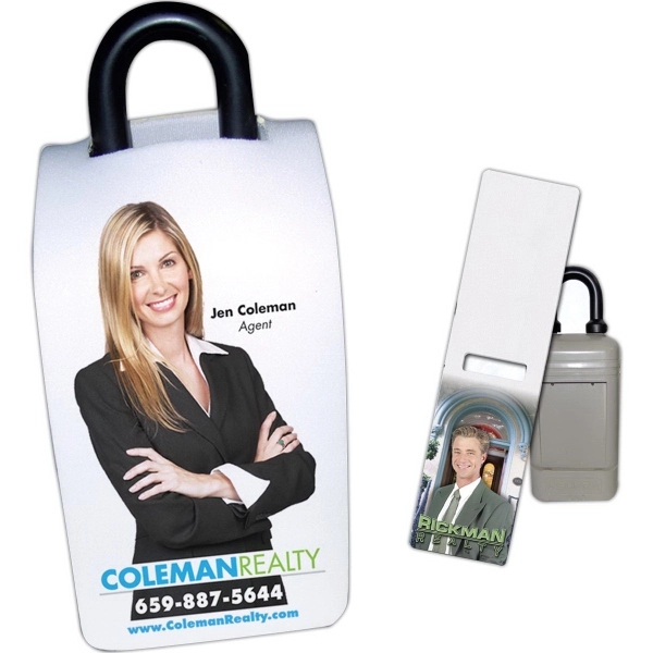 Lock box cover with full color imprint... from ASI 56100 Gemini Ind Inc / Cool Color Line