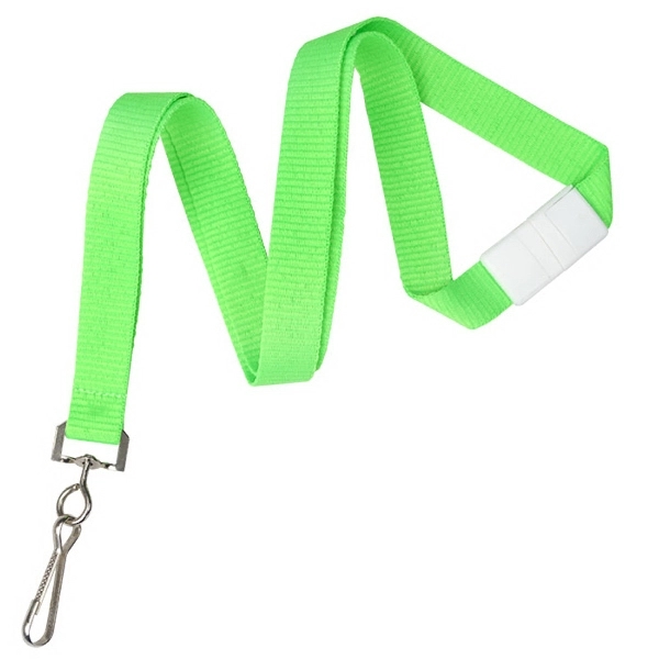 Economical bright neon lanyards come with a swivel hook and a... from ASI 79898 Promovision / PROMOVISION