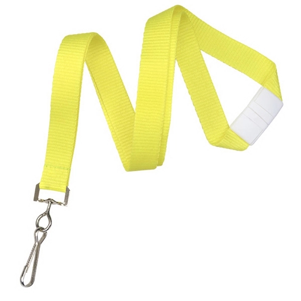Economical bright neon lanyards come with a swivel hook and a... from ASI 79898 Promovision / PROMOVISION
