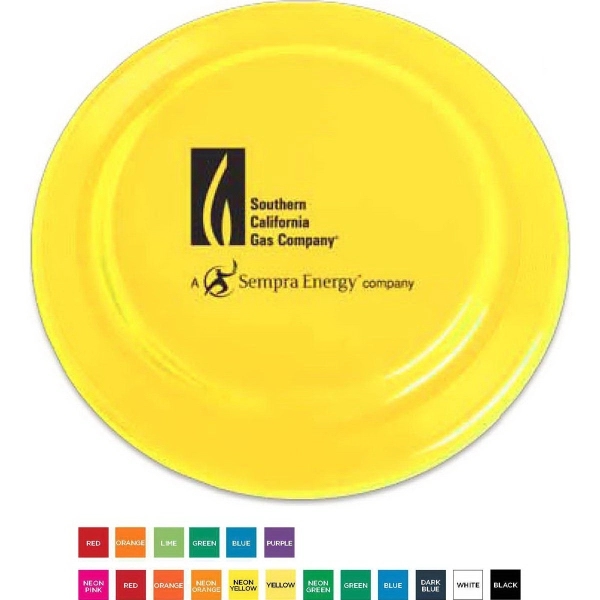 Flying disc. 9" in diameter. Value-priced, 70-gram Frequent Flyer features a... from ASI 52840 Evans Manufacturing