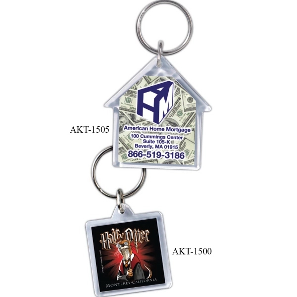 Key tags made of acrylic with assorted shape options.... from ASI 56100 Gemini Ind Inc / Gemini Line™