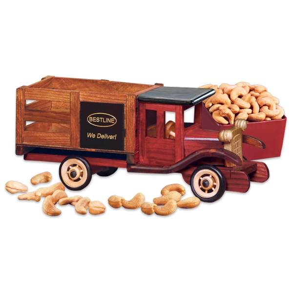 Classic 1925 Stake Truck with Extra Fancy Jumbo Cashews.... from ASI 68680 Maple Ridge Farms Inc