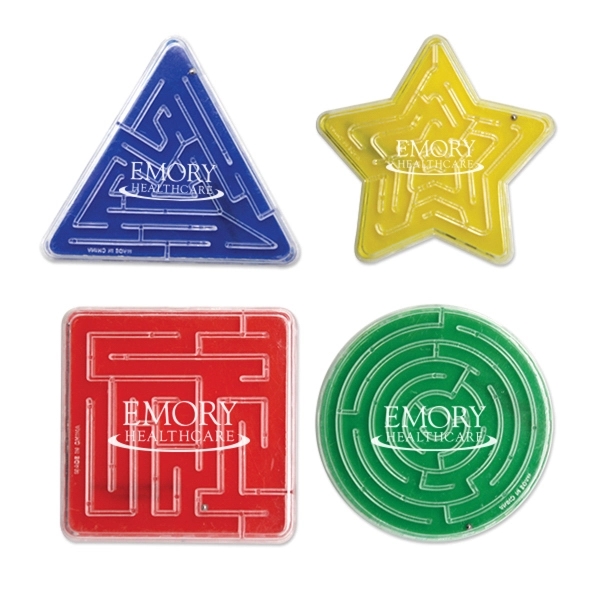 Plastic ball maze puzzles, offered in assorted colors and styles.... from ASI 98360 WOWLine / WOWLine®
