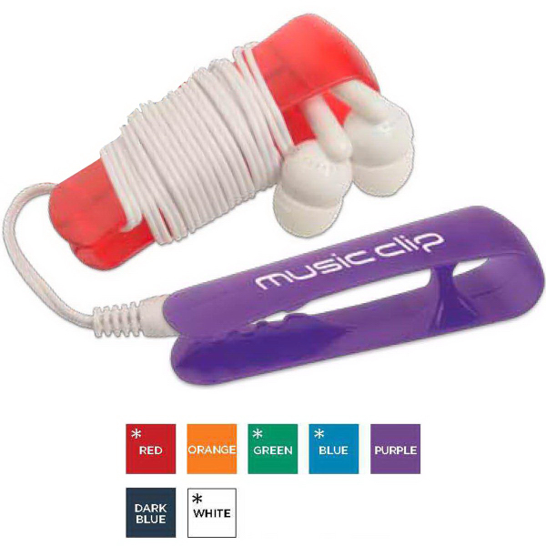 Earbud wrap and clip.... from ASI 52840 Evans Manufacturing / Evans