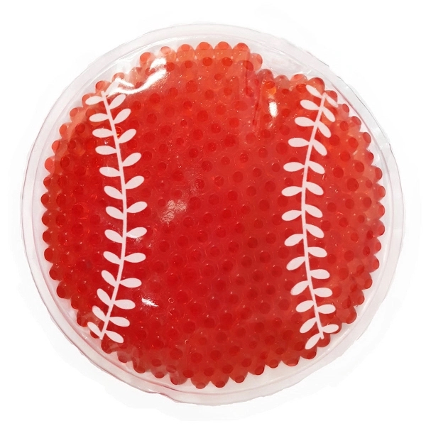 Baseball hot / cold pack with gel beads.... from ASI 74779 O & S Supply Company LLC