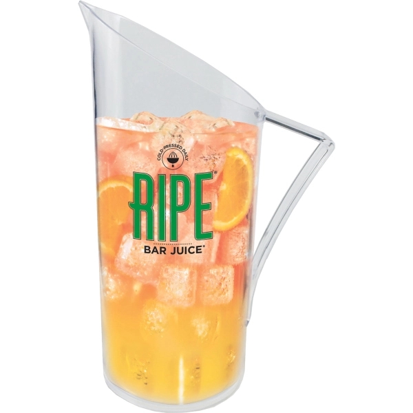 64 oz. Clear Plastic Pitcher, made in USA of Acrylic plastic.... from ASI 61952 Howw Mfg Co Inc / Howw USA