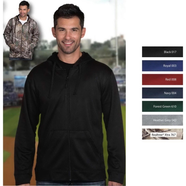 Trophy full zip hoodie with hand warmer pockets.... from ASI 50930 Dunbrooke / Dunbrooke®
