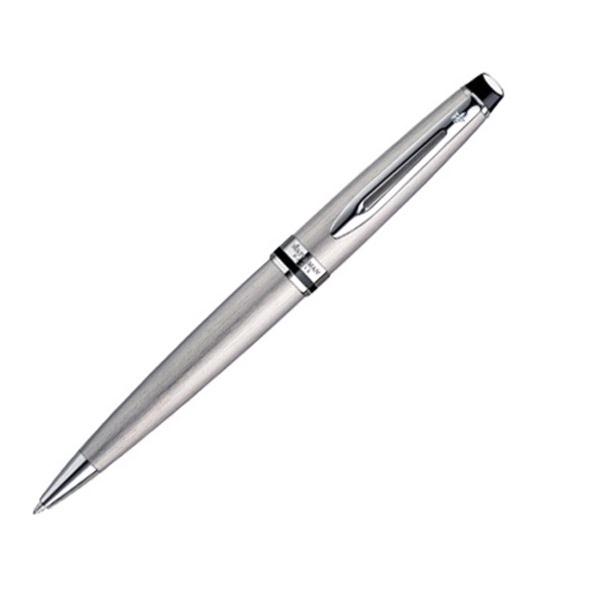 Pen with beveled cap, its double rings gilded in either 23.3... from ASI 84833 Newell Custom Writing Instruments / Newell Brands