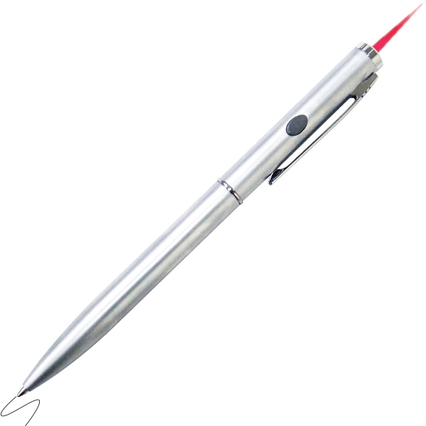 Red Laser Pointer and Silver Ballpoint Pen in a Plastic Gift... from ASI 34375 Alpec Team / Alpec®