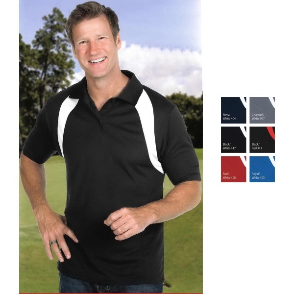Men's athletic polo shirt with tonal 3-button placket.... from ASI 50930 Dunbrooke / Dunbrooke®