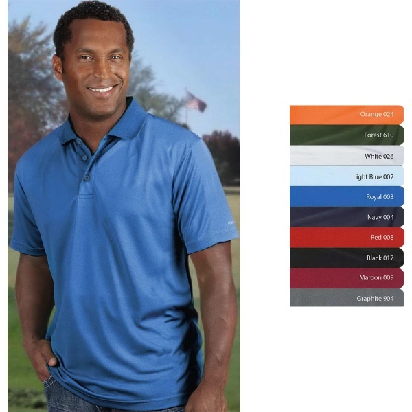 Men's extreme polo shirt with tonal 3-button placket.... from ASI 50930 Dunbrooke / Dunbrooke®
