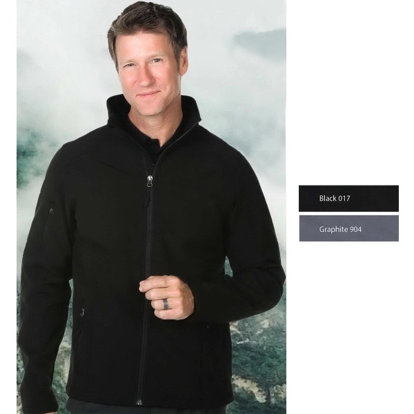 Men's softshell jacket with 4-way stretch, 2-way bonded, wind and water... from ASI 50930 Dunbrooke / Dunbrooke®