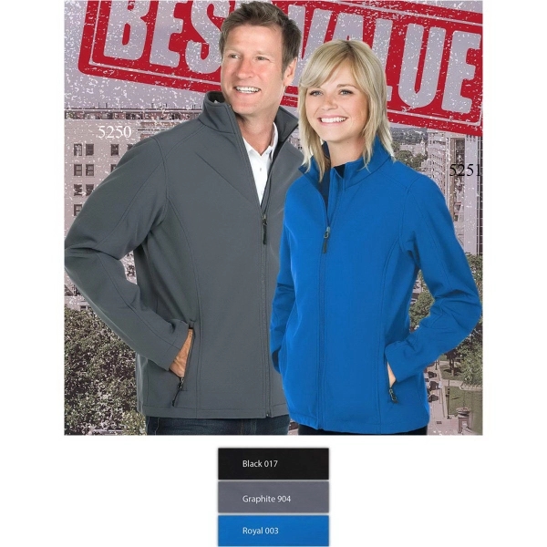 Sonoma softshell jacket has the 4-way stretch, 2-way bonded, wind and... from ASI 50930 Dunbrooke / Dunbrooke® Dunbrooke EveryDay