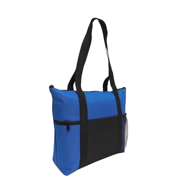 17" x 13" x 5" polyester zippered tote bag with 30"... from ASI 37980 Bagworld