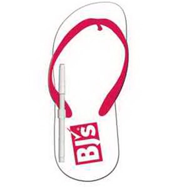 Flip-flop shaped dry erase memo board with marker.... from ASI 67620 Lion Circle Corp / Lion/Circle