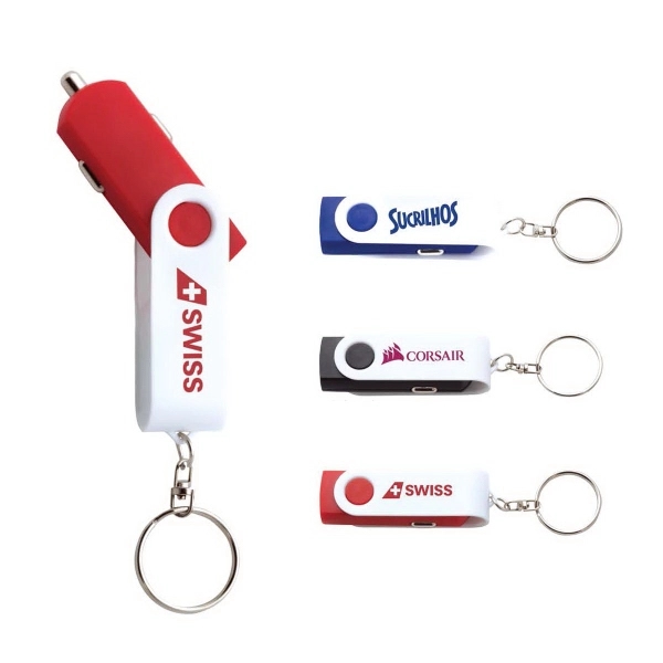USB charger keychain.... from ASI 46755 Cosmo Promos