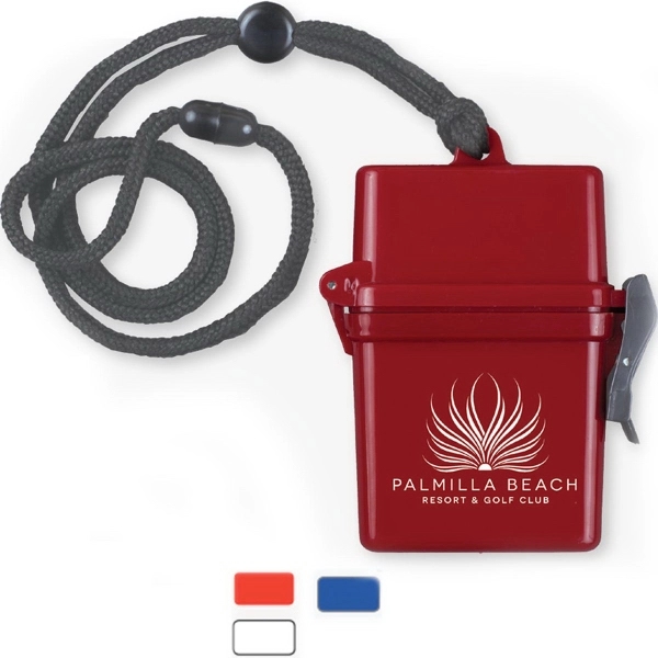 Ultra thin plastic container that's water resistant and customizable.... from ASI 62660 Innovation Line