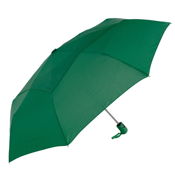 Folding umbrella with 42" vented canopy arc and push-button auto-opening and... from ASI 89955 StrombergBrand / Stromberg Brand