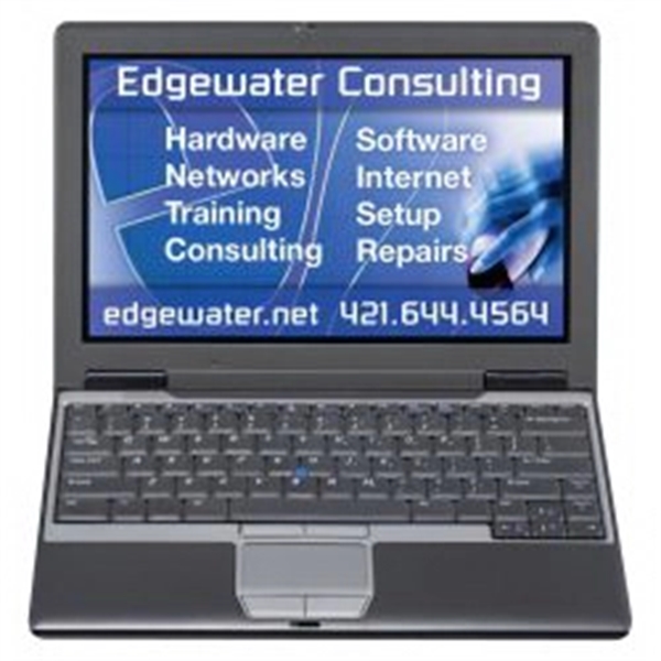 3 21/32" x 3 3/4" laptop shaped magnet with four color... from ASI 68507 The Magnet Group / Magnet LLC™