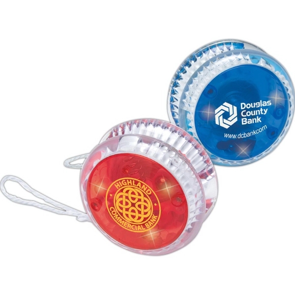 Red yo-yo with LED lights.... from ASI 62660 Innovation Line