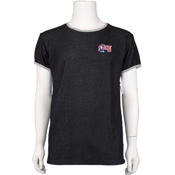 Men's large t-shirt with contrasting or matching color double needle neck... from ASI 31260 AdCapitol