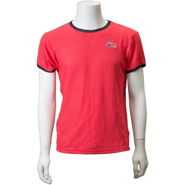 Men's large t-shirt with contrasting or matching color double needle neck... from ASI 31260 AdCapitol