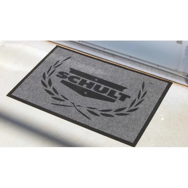 Screen printed polypropylene mats, available in various colors and sizes... from ASI 35750 PromoMatting by Americo