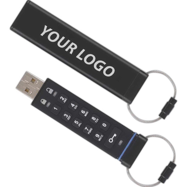 Encrypted hi-speed USB 2.0 flash drive... from ASI 34256 ALL-IN-ONE / ALL-IN-ONE® All In One® Allinone AllInOne® allinoneline