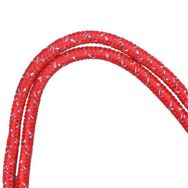 Available same day! These blank metallic-colored round braided non-breakaway lanyards come... from ASI 79898 Promovision / PROMOVISION