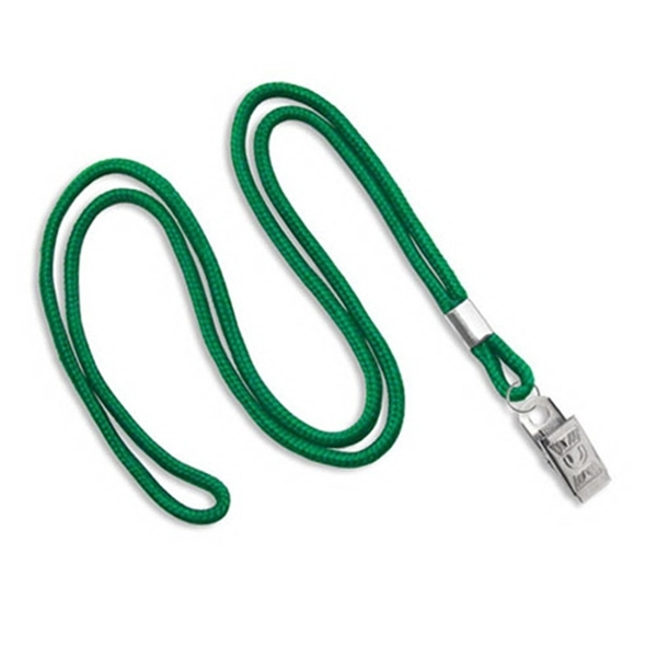 Available same day! These blank round braided lanyards come with a... from ASI 79898 Promovision / PROMOVISION
