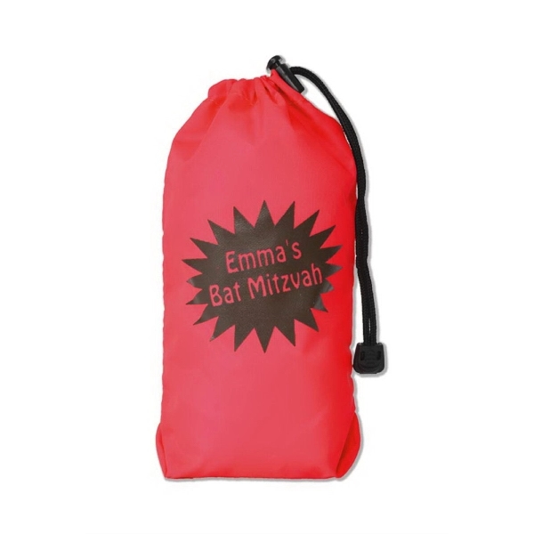 Flexible polyester drawstring bag with cord lock.... from ASI 41630 Brave USA / Brave USA