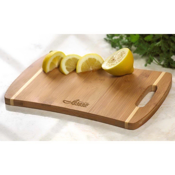 Stripe Handle Bamboo Cutting Board... from ASI 99030 Zipline / Zipline®