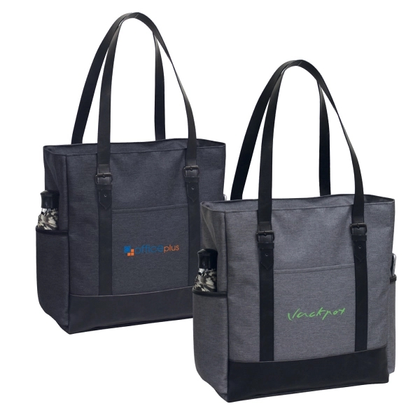 1.main compartment there is a padded sleeve for 15" laptop... from ASI 79384 Preferred Nation Inc / Preferred Nation