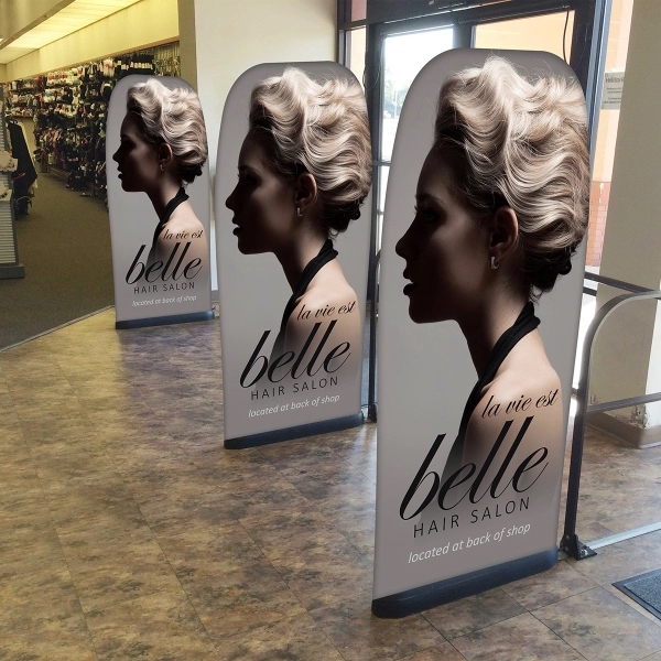 25" X 53" Digitally Printed Stretch Polyester Security Gate Cover... from ASI 80228 Quinn