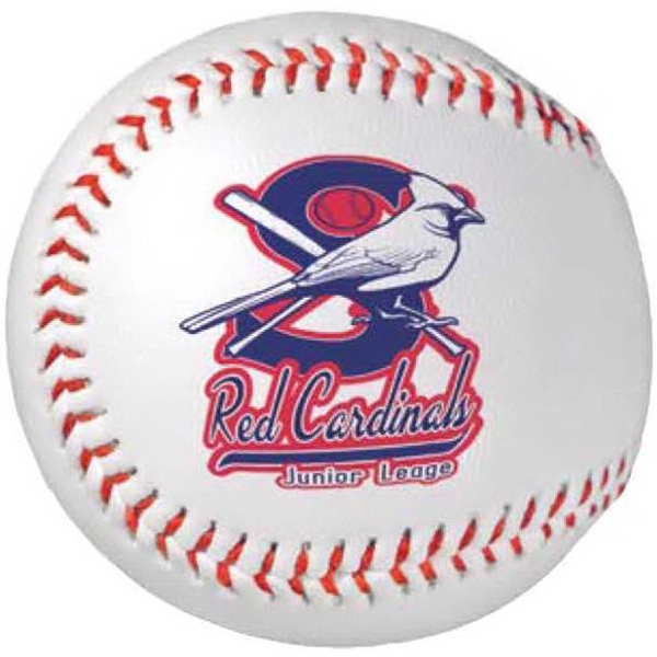 Synthetic leather rubber core baseball with customization.... from ASI 55675 Galaxy Balloons Inc / Galactic Fun Time Line