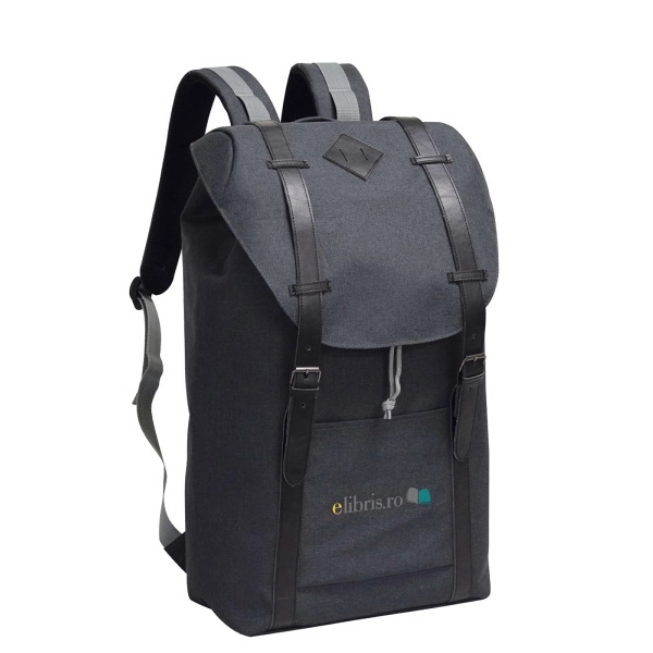 Urban style backpack made of 600D poly canvas.  Cinch top... from ASI 79384 Preferred Nation Inc / Preferred Nation