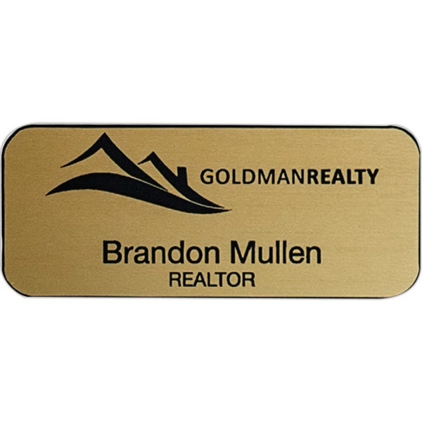 Logo engraved badge.... from ASI 81500 Navitor Inc / Navitor Specialty Products