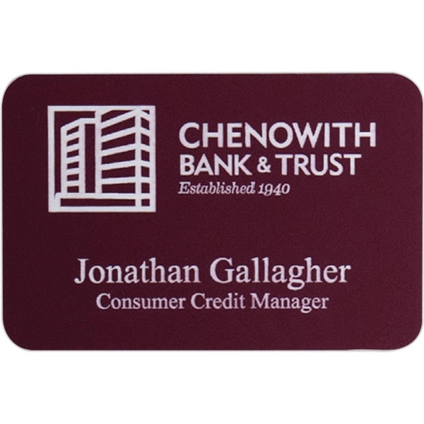 Logo engraved badge.... from ASI 81500 Navitor Inc / Navitor Specialty Products