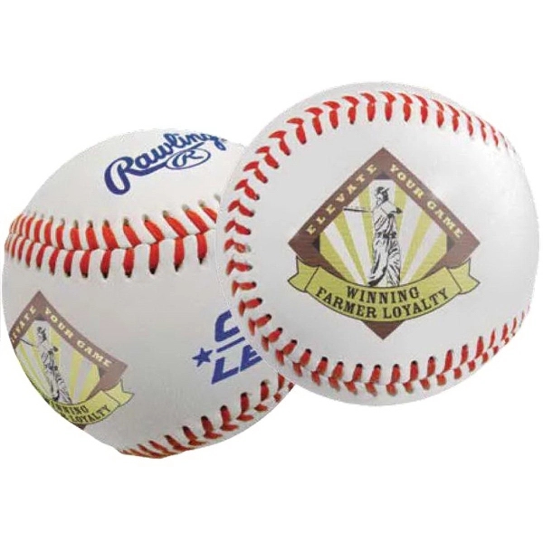 Official Rawlings® baseball that's made of genuine leather.... from ASI 55675 Galaxy Balloons Inc / Galactic Fun Time Line
