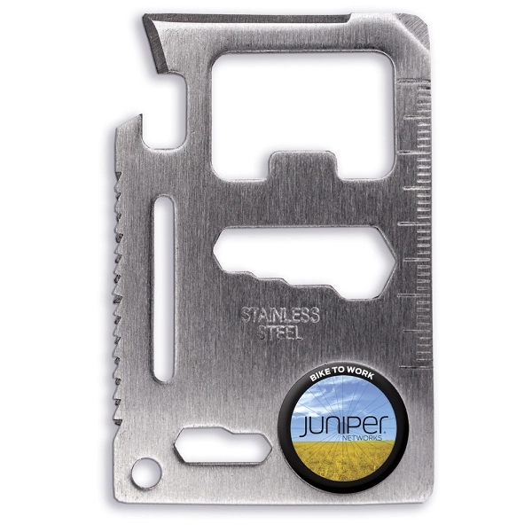 14 function survival tool with full color poly dome imprint.... from ASI 52263 EMT / EMT EMT EASY