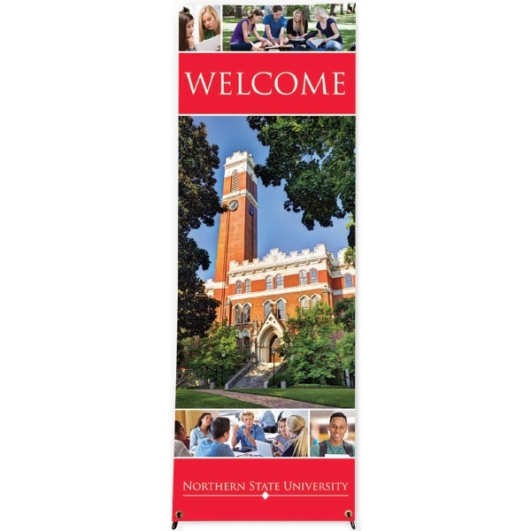 Replacement 36" x 72" banner only for "X" display.... from ASI 81500 Navitor Inc / Navitor Specialty Products