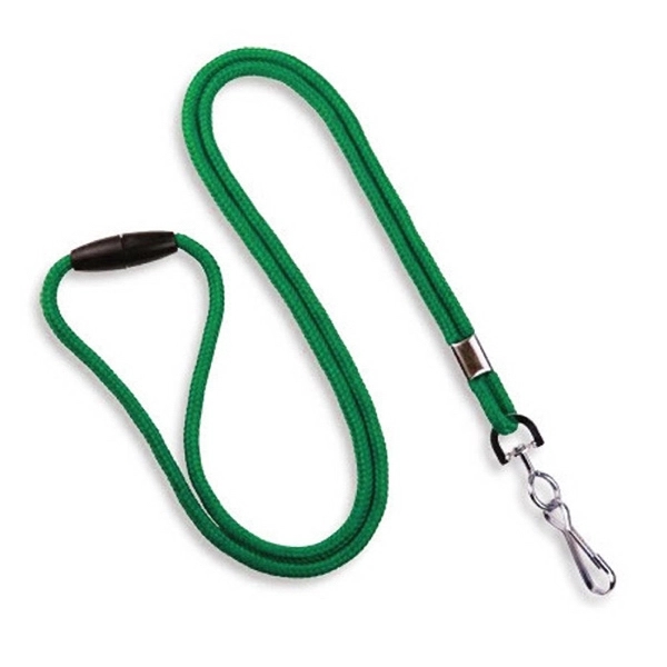 Available Same Day! These blank flat braided polyester lanyards come with... from ASI 79898 Promovision