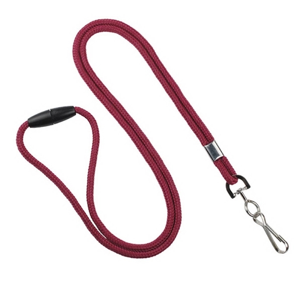 Available Same Day! These blank flat braided polyester lanyards come with... from ASI 79898 Promovision