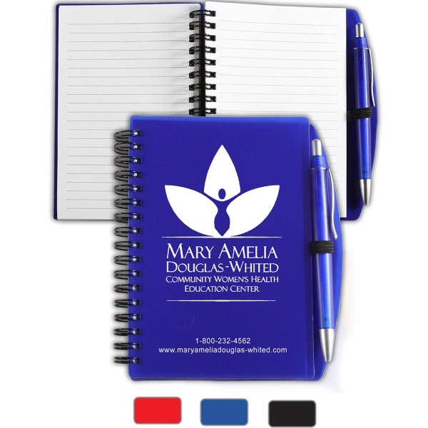 Large jotter with a sturdy polypropylene cover.... from ASI 62660 Innovation Line